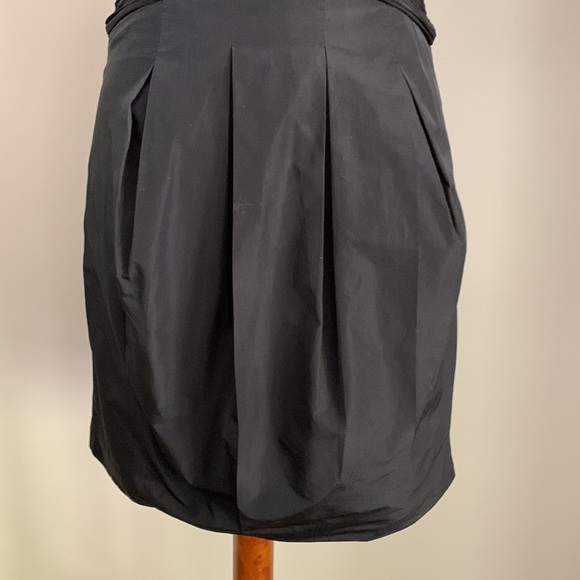 BCBGMAXAZRIA Halter Bubble Skirt Dress - Picture 4 of 10